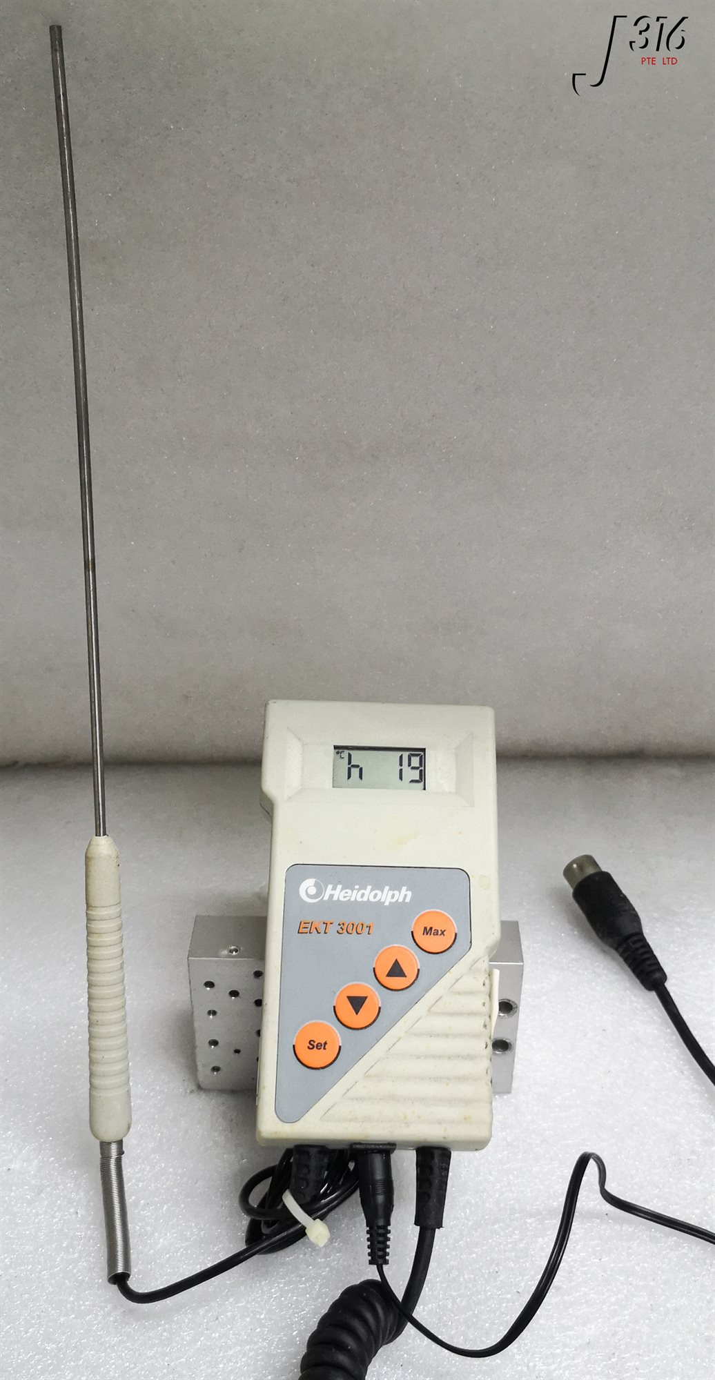 Support Capteur Température En Plastique Heidolph Pour EKT/Pt 1000 - Pour Laboratoire, New Old Stock, Marque US